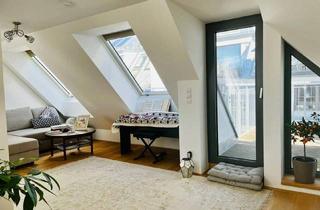 Wohnung mieten in Engerthstraße, 1020 Wien, Helle Dachgeschosswohnung, 2 Terrassen nahe U1 Vorgartenstraße