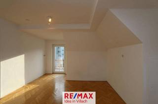 Wohnung mieten in 9500 Villach-Innere Stadt, Helle 2-Zimmer-Dachgeschosswohnung in Villach-Völkendorf mit Garten