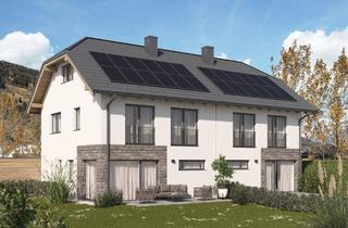 Doppelhaushälfte kaufen in 5585 Unternberg, Neubau-Doppelhaushälften mit Süd-Garten und Carport