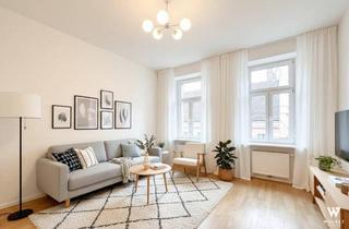 Wohnung kaufen in Taborstraße, 1020 Wien, Top-sanierte 3-Zimmer Altbauwohnung | Nähe Augarten | U2 Taborstraße