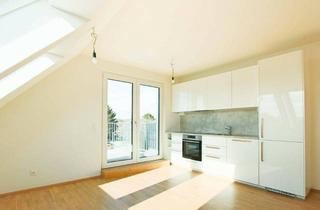 Penthouse kaufen in Ziegelhofstraße, 1220 Wien, Traumhafte DG-Wohnung in Ruhelage, 2 Terrassen und Grünblick | optionale Dachterrasse