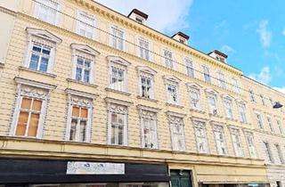 Wohnung mieten in Kettenbrückengasse, 1050 Wien, NASCHMARKT-NÄHE, 62 m2 Dachgeschoß, 2 Zimmer, Küche, Wannenbad, Parketten, U4-Nähe, Kettenbrückengasse