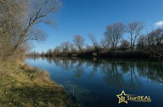 Grundstück zu kaufen in Binsenweg, 1220 Wien, 807m² BAUGRUND. NÄHE SMZ-OST + U2 DONAUSPITAL (3 BUS-MINUTEN). TRAUMLAGE DIREKT AM MÜHLWASSER.