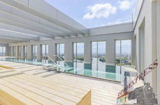 Wohnung mieten in Donau, 1220 Wien, POOL | SONNENDECK | GYM | WELLNESS = 2-Zimmer-Wohnung + LOGGIA = U1 Kagran | DONAUZENTRUM | Vienna Twenty Two