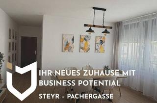 Wohnung kaufen in 4400 Steyr, EIGENTUMSWOHNUNG IM HERZEN VON STEYR - PACHRGASSEIHR NEUES ZUHAUSE MIT BUSINESS POTENTIAL