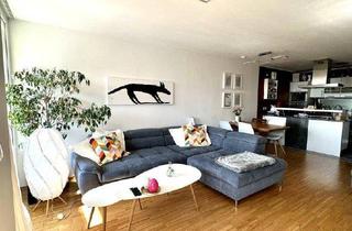 Wohnung kaufen in 1220 Wien, Perfekte 4-Zimmer-Familien-Wohnung mit Loggia und freiem Blick, exzellenter Grundriss, niedrige Betriebskosten, Garagenplatz um zzgl. € 25.000,--