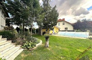 Einfamilienhaus kaufen in 2201 Gerasdorf, WEIHNACHTSAKTION!!! 250 m² Familientraum mit 140 m² Wohnkeller und 30 m²Garage! Großer Garten mit Swimmingpool! Sauna im Nebengebäude!