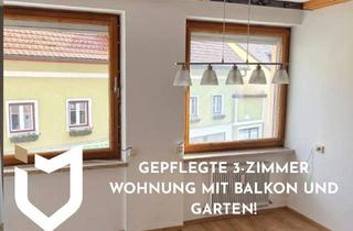 Wohnung kaufen in 4460 Losenstein, GEPFLEGTE 3-ZIMMER WOHNUNG MIT BALKON UND GARTEN!