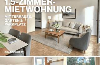 Wohnung mieten in 8053 Graz, 1.5-ZIMMER-WOHNUNG SÜDAUSRICHTUNG MIT TERRASSE, GARTEN, PARKPLATZ