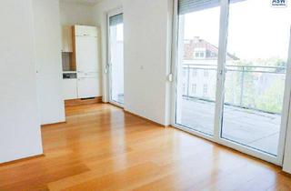 Penthouse kaufen in Hochsteingasse, 8010 Graz, Schöne 2-Zimmerwohnung mit großer Terrasse in zentraler Lage