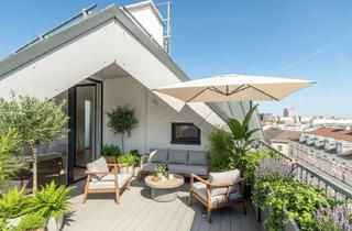 Maisonette kaufen in Spittelau, 1190 Wien, Dachgeschosstraum mit Weitblick