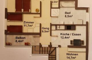 Wohnung mieten in 6721 Thüringerberg, Sonnige 3-Zimmer Wohnung in Thüringerberg per Februar 2026 zu vermieten (befristet auf 3 Jahre)