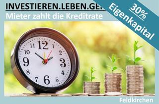 Wohnung kaufen in 9560 Feldkirchen in Kärnten, 30 BIS 40% EIGENKAPITAL - MIETER ZAHLT DIE KREDITRATE ZURÜCK