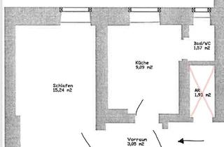 Wohnung kaufen in Lagergasse 89, 8020 Graz, 1 Zi Wohnung Augarten, ruhige Lage