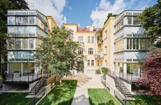 Wohnung kaufen in Wattmanngasse 25/3, 1130 Wien, Herrschaftliches Wohnen am Schlosspark | Luxuriöses Altbaujuwel mit Gartenparadies | Privater Weinkeller