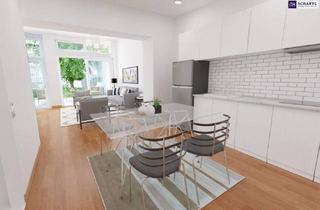 Wohnung kaufen in 1160 Wien, Altbauflair trifft modernen Wohnkomfort – Gartenidylle mitten in der Stadt - überzeugen Sie sich selbst von diesem 3- Zimmer-Wohntraum