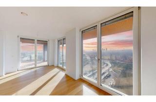 Wohnung mieten in Meiereistraße 14, 1020 Wien, Hochhaustraum mit Praterblick: Erstbezug | Terrasse + Balkon | Garage