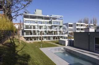 Wohnung kaufen in Schreiberweg, 1190 Wien, Luxus in den Weinbergen! Exklusive Erstbezug Gartenwohnung mit privatem Pool und Poolhaus!