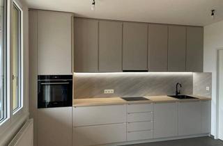 Wohnung mieten in Hoffingergasse 35, 1120 Wien, Neubau 3-Zimmer Wohnung | Ruhelage | neue Internorm-Fenster | neue Einbaumöbel | ab Jänner 2026 | große Loggia | Kabelwerk | U6 Tscherttegasse/Am Schöpfwerk | Garagenplatz optional