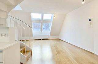 Penthouse mieten in Rotenturmstraße, 1010 Wien, Perfekt für Expats! Unbefristetes 2-Zimmer-Penthouse mit Panorama-Terrasse und Klimatisierung