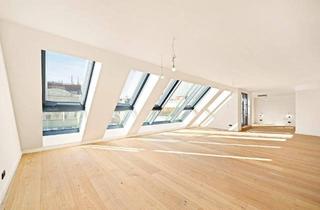 Penthouse kaufen in Kettenbrückengasse 22, 1040 Wien, Top-Penthouse am Naschmarkt mit spektakulärer Dachterrasse und atemberaubendem Blick über Wien