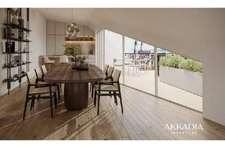 Wohnung kaufen in 1110 Wien, Modernes Dachgeschoss mit flexibler Raumaufteilung und Terrasse