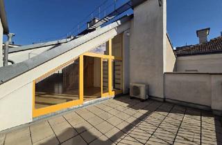 Loft mieten in 1070 Wien, Atelierartige Dachgeschoss - Loftwohnung mit Terrasse