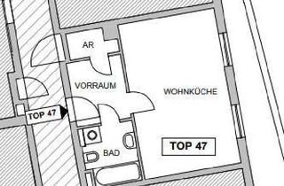Wohnung mieten in Vinzenz-Muchitsch-Straße, 8020 Graz, Schöne 1-Zimmer-Wohnung in 8020 zu mieten