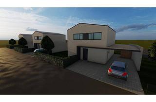 Haus mieten in Kasernenstraße 28, 7540 Güssing, ERSTBEZUG - MIETE! Modernes Einfamilienhaus (110m²) Grünbereich und Carport in Güssing