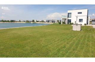 Grundstück zu kaufen in 7111 Parndorf, Exklusives Wohnen in erster Reihe – Baugrundstück mit direktem Wasserzugang in den Seeresidenzen Parndorf