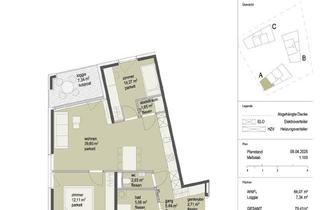 Wohnung kaufen in 6330 Kufstein, Neubau: 3-Zimmerwohnung in Kufstein Top A08