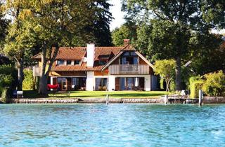 Haus kaufen in 4863 Seewalchen am Attersee, ATTERSEE Freizeitwohnsitz direkt am See mit Bootssteg-Rarität