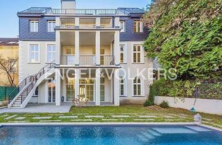 Villen zu kaufen in 1190 Wien, Modernes Luxus-Palais mit Garten, Pool, Terrassen & Garage für 4 Autos. Nahe Obkircher-Markt