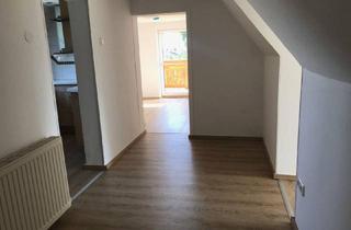 Wohnung mieten in 4050 Traun, Mansardenwohnung Stadtrand zu Linz - St. Martin/ Traun, ruhig, Garten, Balkon überdacht,