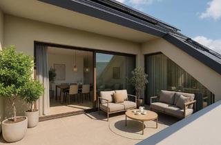 Penthouse kaufen in Lagergasse 56, 8010 Graz, AKTION BIS BAUSTART - 8,5%, PURE ON THE MUR RIVER - unser neues Wohnprojekt an der Mur - Dachterrasse TOP 38; MP