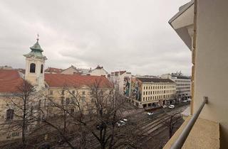 Wohnung mieten in Wiedner Hauptstraße, 1040 Wien, Wiedner Hauptstraße - 2 Zimmer Altbau mit Loggia, 4. Stock