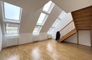 Maisonette mieten in Josefstädter Straße 103/17, 1080 Wien, 2-Zimmer-Altbaujuwel im ausgebauten Dachgeschoss - mit Dachterrasse und in TOP LAGE!