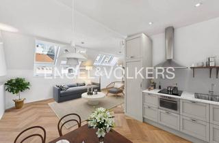 Wohnung kaufen in 1090 Wien, Kleiner aber feiner Erstbezug: Dachgeschosswohnung mit überdachter Terrasse auf Wohnebene