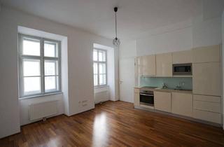 Wohnung mieten in Fleischmarkt, 1010 Wien, 1010 Wien: Schöne 1-Zimmer Wohnung 44m² mit Schlafzimmer und Wohnküche am Fleischmarkt; € 1.048,- Miete