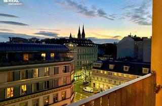 Wohnung mieten in Nußdorfer Straße 90-92, 1090 Wien, WUNDERSCHÖNE DG WOHNUNG ohne Dachschrägen mit genialem FERNBLICK