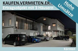 Haus kaufen in 9500 Villach-Innere Stadt, ERTRAGSOBJEKT MIT 3 HÄUSERN MIT HOHEN EINNAHMEN
