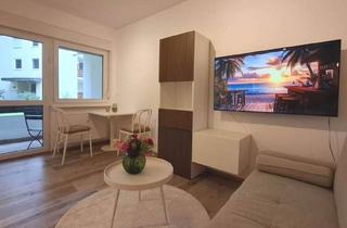 Wohnung kaufen in 5020 Salzburg, AIGEN: Modern möblierte Garconniere mit großer Loggia