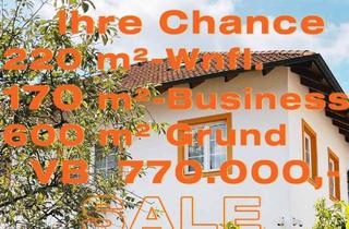 Einfamilienhaus kaufen in 2340 Mödling, IHRE CHANCE - HAUS ca. 220 m² WNFL + ca. 270 m² BUSINESS + ca. 600 m² EIGENGRUND