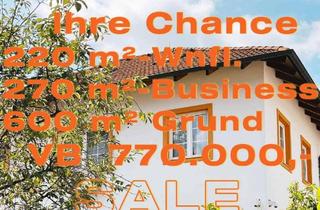 Einfamilienhaus kaufen in 2340 Mödling, IHRE CHANCE - HAUS ca. 220 m² WNFL + ca. 270 m² BUSINESS + ca. 600 m² EIGENGRUND