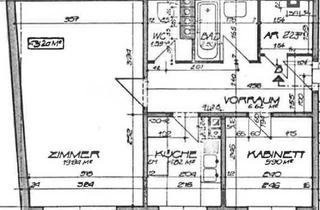 Wohnung mieten in Hannovermarkt, 1200 Wien, Ruhige 2 Zimmer Wohnung in Sackgasse nähe Hannovermarkt/Wallensteinplatz