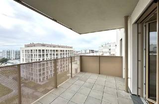 Wohnung mieten in Bertha-Von-Suttner-Gasse, 1220 Wien, Modernes Wohnen im 7. Stock - Neuwertige 2-Zimmer Wohnung nahe Kagraner Platz