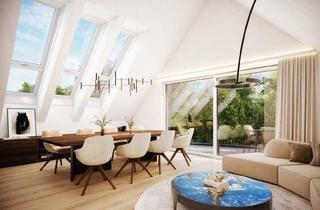 Wohnung kaufen in Zwieselweg 16, 5020 Salzburg, Premiumlage Leopoldskron: Edle 4-Zi Neubau-Dachgeschosswohnung mit bis zu 5 m Raumhöhe