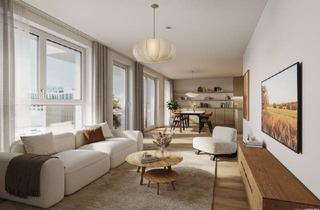 Wohnung kaufen in 1030 Wien, „Village im Dritten – PARK FLATS“ - Provisionsfreie 3-Zimmer Wohnung mit Balkon (Erstbezug!)