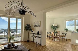 Wohnung kaufen in Schneidermannweg 12, 4813 Altmünster, 3-Zimmer-Wohnung mit Terrasse und grandiosem Blick über den See und zum Traunstein! UNMÖBLIERT, ERSTBEZUG & PROVISIONSFREI!