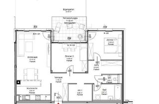 Wohnung mieten in 1210 Wien, Großzügige 3 Zimmer Wohnung mit neuer Küche & Garten - zu mieten in 1210 Wien